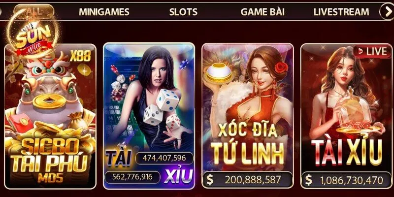 Tài Xỉu Sunwin từ lâu đã khẳng định vị thế độc tôn trên thị trường